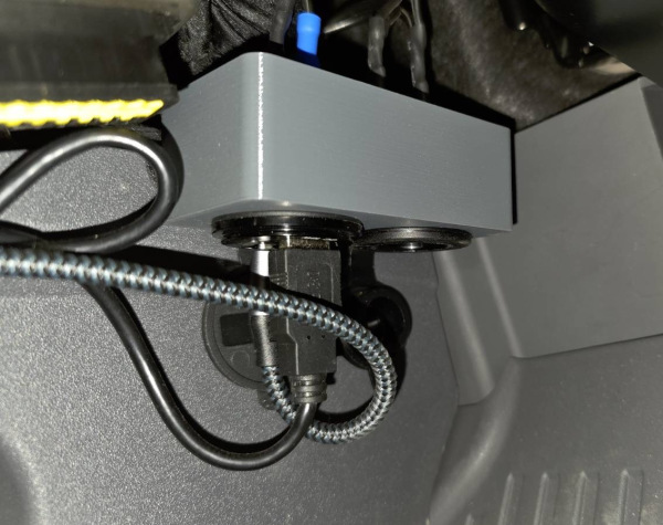 12V Socket holder - left