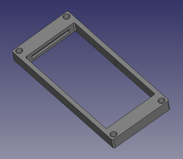 Cup holder base frame 3