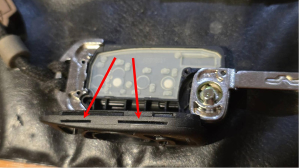 Set of 4 pcs. alarm button blockers for KEY FOB 2