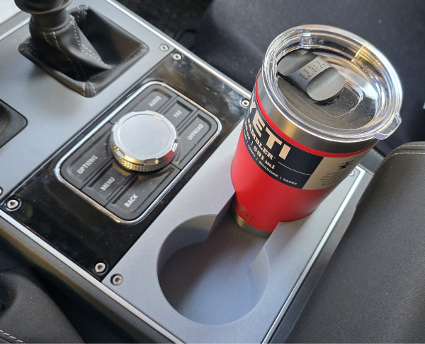 Car cup holder for YETI - front 1
