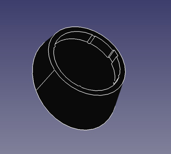 Clock holder black 1